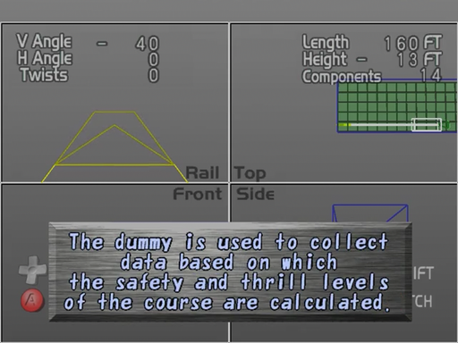 Coaster Works screenshot 3 for Sega Dreamcast